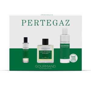 Zestaw Perfum dla Mężczyzn Pertegaz Gourmand 3 Części