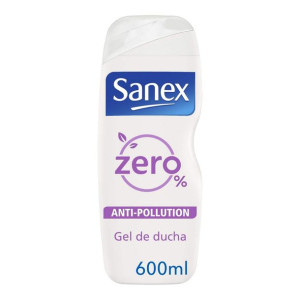 Żel pod Prysznic Zero% Anti-Pollution Sanex (600 ml)