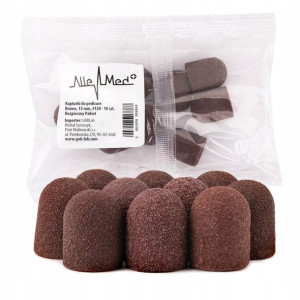 10x KAPTUREK ścierny frez do pedicure 13mm #120