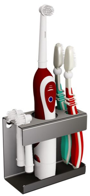 Uchwyt na szczoteczki elektryczne TECHNIC  339/SG INOX