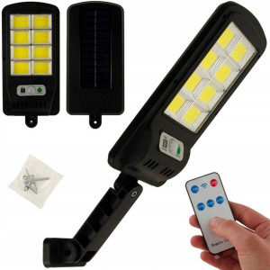 Lampa Uliczna Led Latarnia Solarna 120led + Pilot
