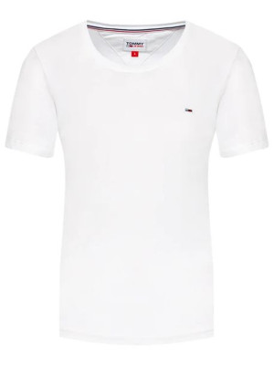 T-shirt Tommy Hilfiger damski biały