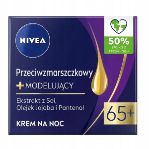 Nivea Przeciwzmarszczkowy krem na noc 65+, 50ml