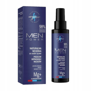 4organic Men Power wcierka do skóry głowy, 100ml