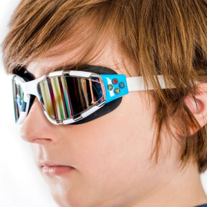 Bling2o : Okulary do pływania Pad biało-czarne