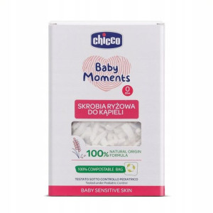 Chicco Baby skrobia ryżowa do kąpieli 0m+, 250g