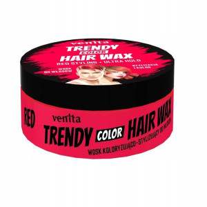 Venita Koloryzujący wosk do stylizacji Red, 75g
