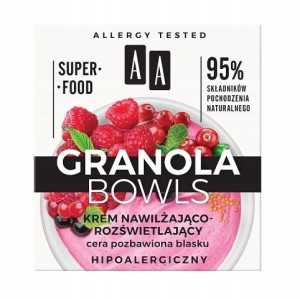 AA Krem nawilżający Glow cera pozb. blasku, 50 ml