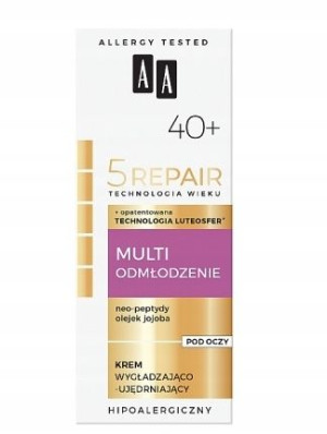AA 40+ Multi Odmłodzenie krem pod oczy, 15 ml