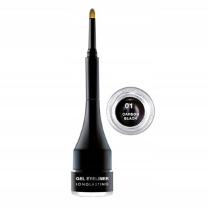 Pierre Rene Wodoodporny eyeliner CarbonBlack,2.5ml