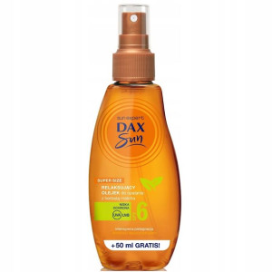 Dax Sun Relaksujący olejek do opalania SPF6, 200ml