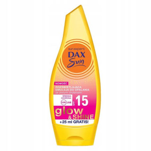 Dax Sun Emulsja do opalania z drobinamiSPF15,175ml