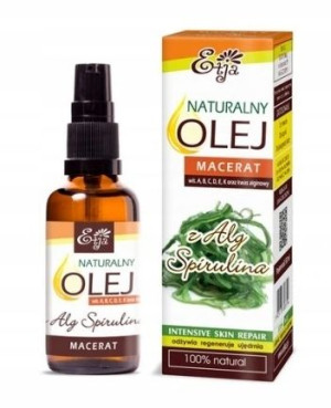 Etja Olej Macerat z alg-spirulina, 50 ml
