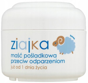 Ziajka maść pośladkowa przeciw odparzeniom 50ml
