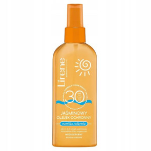 Lirene Sun Jaśminowy olejek ochronny SPF30, 150ml