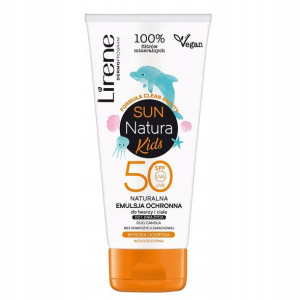 Lirene Sun Naturalna emulsja ochronna SPF50, 100ml