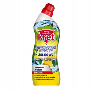 Kret Fresh&Clean Power Żel do WC, 700g