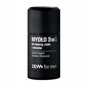 Zew For Men Mydło do twarzy ciała i włosów, 85ml