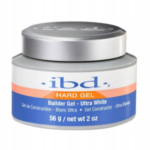 IBD LED/UV Żel budujący Ultra White, 56g