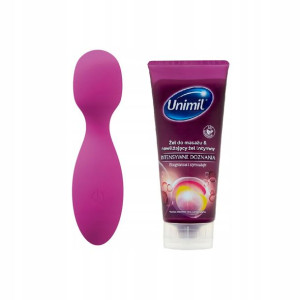 Unimil Wibrator + żel Intensywne Doznania, 200ml