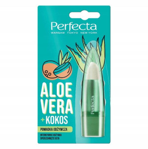 Perfecta pomadka do ust z aloesem i kokosem, 5g