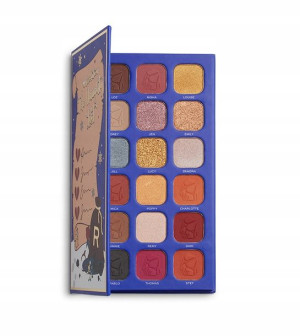 Makeup Revolution Naughty List Paletka cieni, 18g