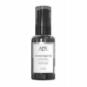 Apis żel do mycia twarzy z aktywnym węglem, 50ml