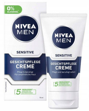 Nivea Men, Nawilżający krem do twarzy, 75 ml