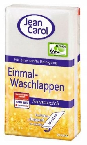Jean Carol, Jednorazowa myjka. 50 sztuk