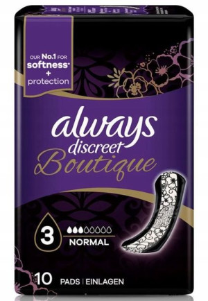 Always, Discreet Boutique, Wkładki, normal, 10 szt