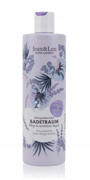 Jean&Len, Płyn do kąpieli, lawenda, 400ml