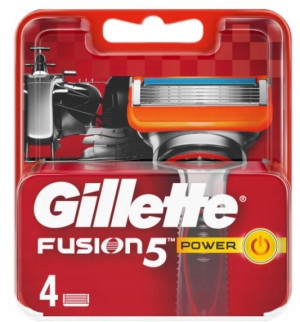 Gillette Fusion 5 Power, Wkłady do maszynki, 4szt