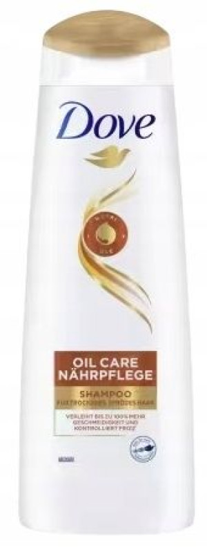 Dove, Oil Care, Szampon wygładzający, 250ml