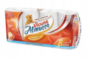 Almusso, Vicuna Papier toaletowy, 8 rolek