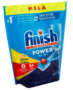 Finish, All in 1 Lemon, Tabletki do zmywarki 94szt