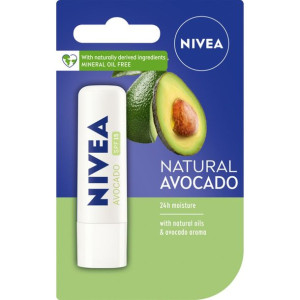 Nivea pomadka do ust Natural Avocado, 4.8g