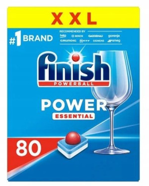 Finish, Power Essentail Tabletki, 80 sztuk