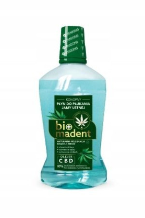 Bio Madent, Konopny płyn do płukania ust, 500 ml