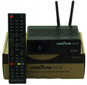 ZGEMMA H9s SE DEKODER 4K ENIGMA2 E2 Ccam Oscam