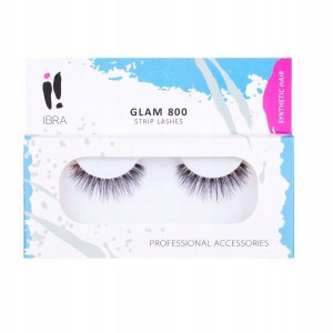 Ibra Para Sztucznych rzęs na pasku Glam 800 Black