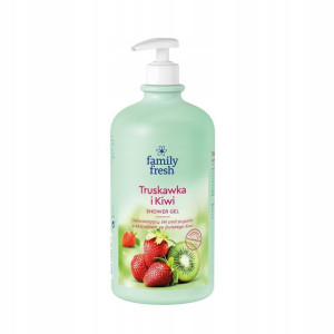 Family Fresh Truskawka i Kiwi Żel pod prysznic, 1l
