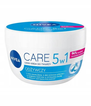 Nivea Care 5w1 Odżywczy lekki krem do twarzy 100ml