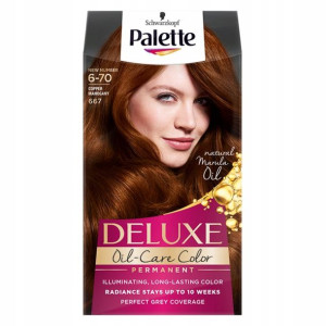 Palette Deluxe Farba 667 (6-70) Miedziany Mahoń