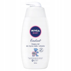 Nivea Baby Emolient Kojący żel do mycia, 500ml