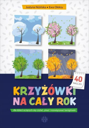 Krzyżówki na cały rok dla dzieci uczących się czyt