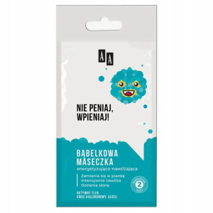 AA, Emoji, Bąbelkowa maseczka, 2x4 ml