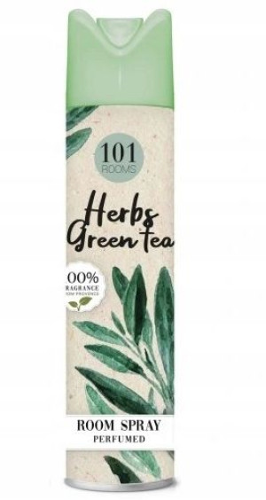 101 Rooms Odswieżacz Herbs Green tea, 300 ml