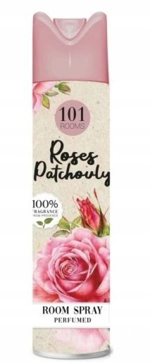 101 Rooms Odswieżacz Roses Patchouly, 300 ml