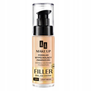 AA, Make Up Filler, Podkład, 103 light beige, 30ml