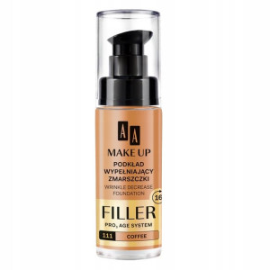 AA, Make Up Filler, Podkład, 111 coffee, 30 ml